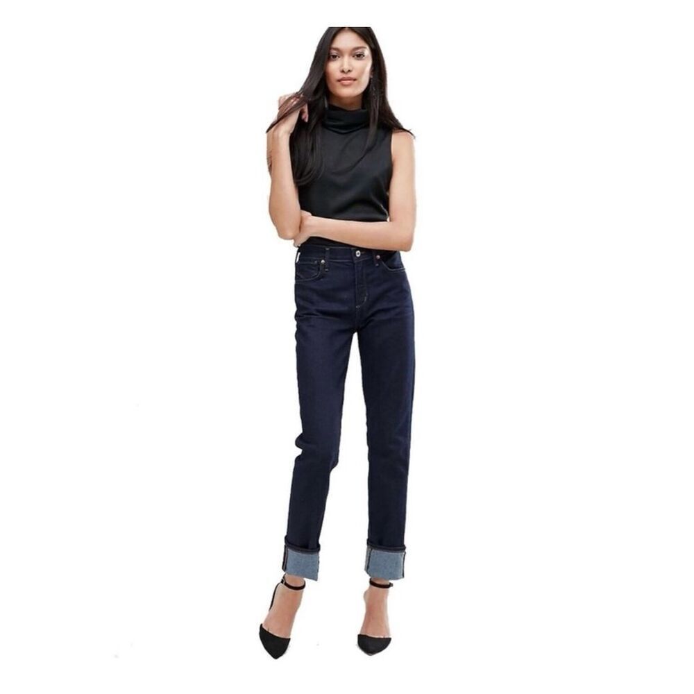 ✨AGOLDE Bella High Rise Slim Dark Wash Sz 27 Jeans✨